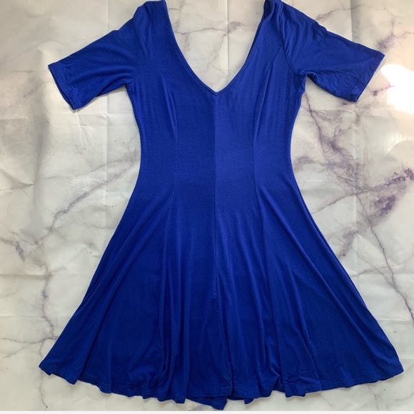 royal blue summer dress
